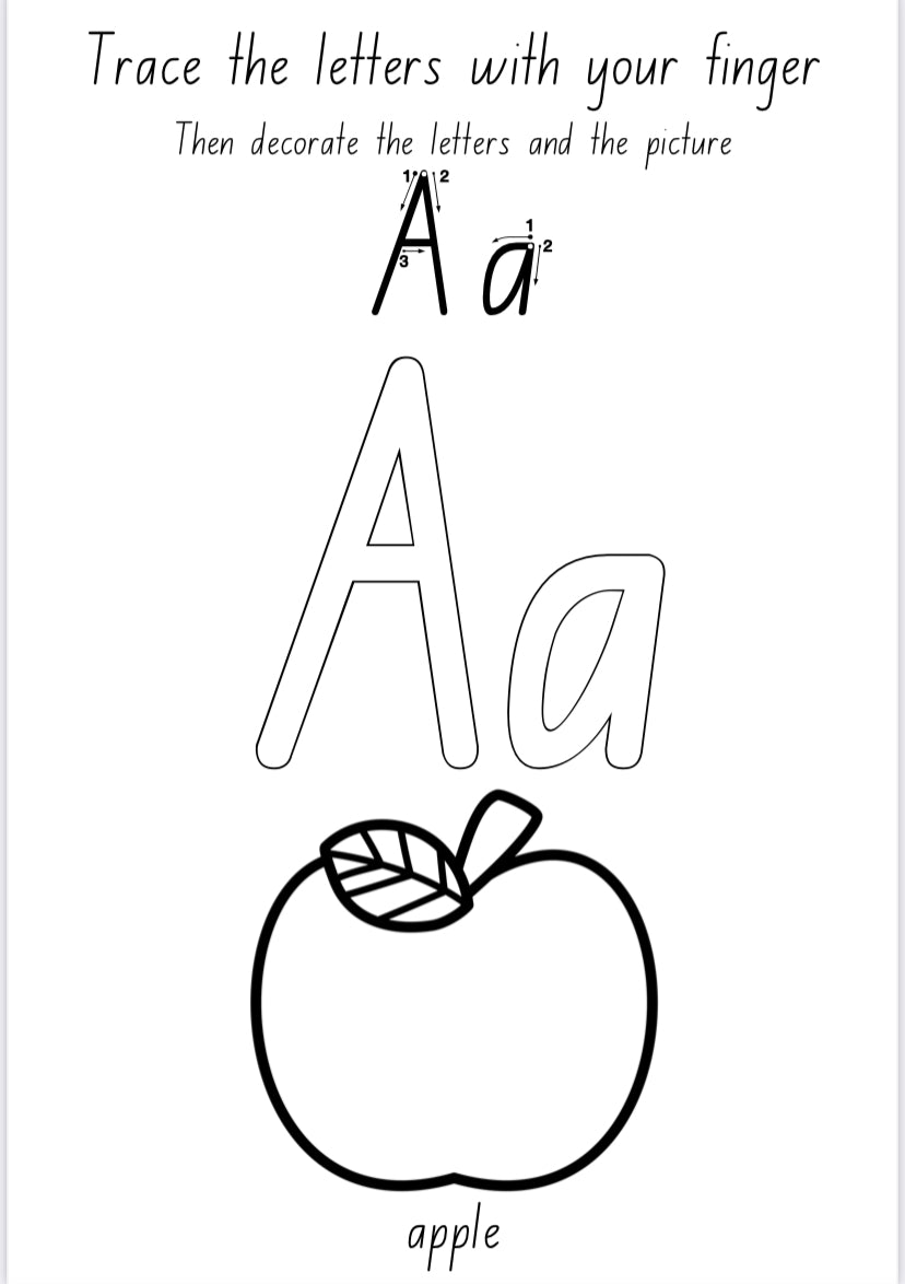 ABC Fun Tracing Booklet-*DIGITAL*